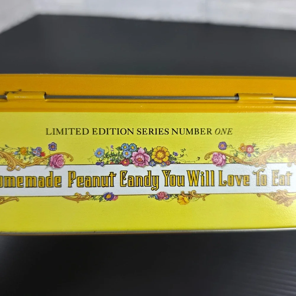 Sophie Mae Candy Confectioners Tin Limited Edition Series One Vintage Yellow